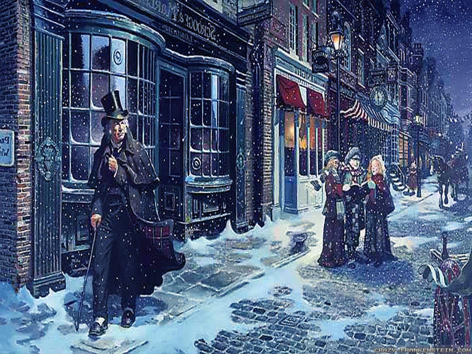 Christmas Carol Zoom Background 2023 New Top Popular Famous Beautiful