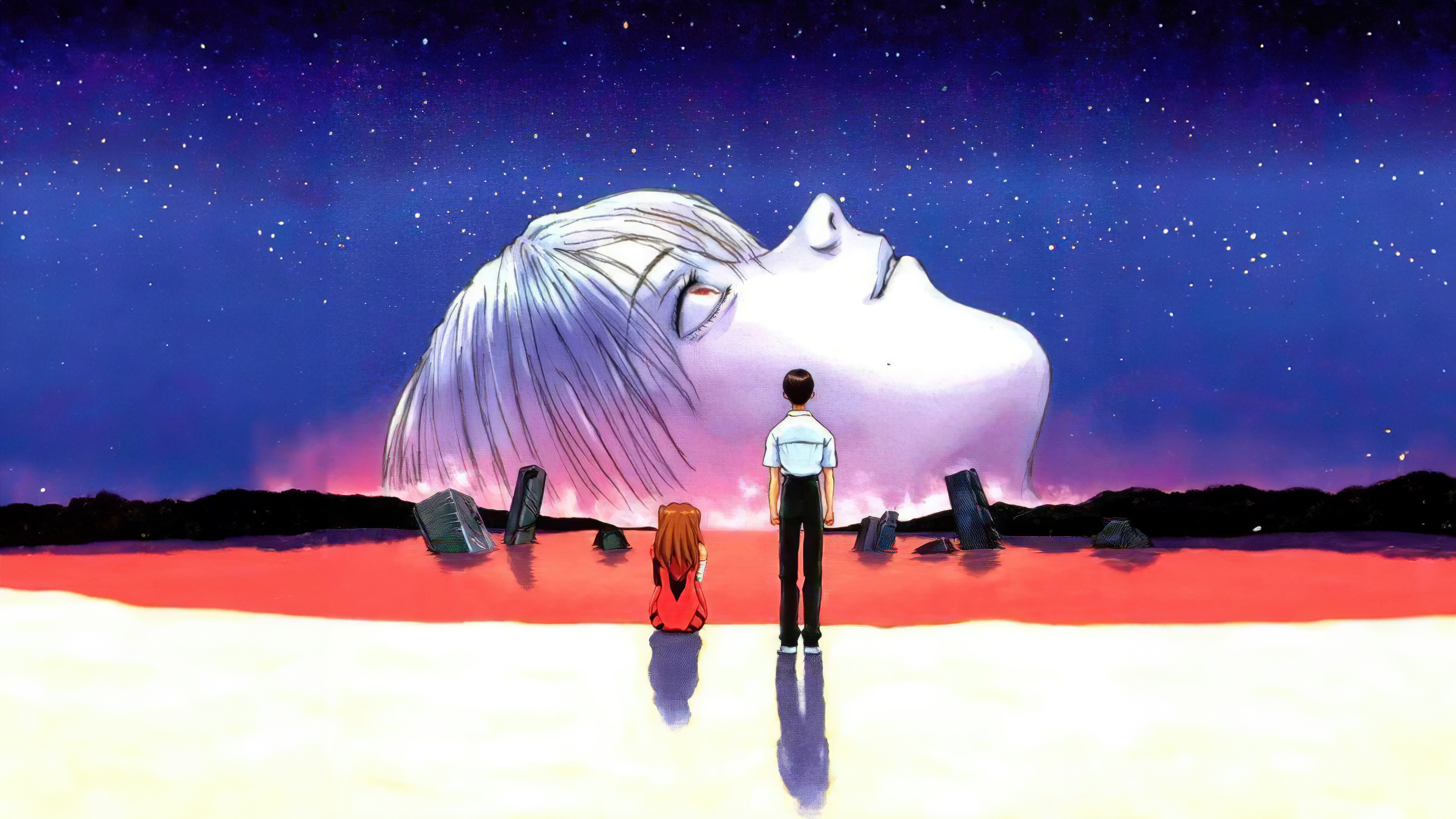 Neon Genesis Evangelion The End Of Evangelion 1997 Poster Wallpaper, HD Anime Wallpaper, 4k Wallpaper, Image, Background, Photos and Picture