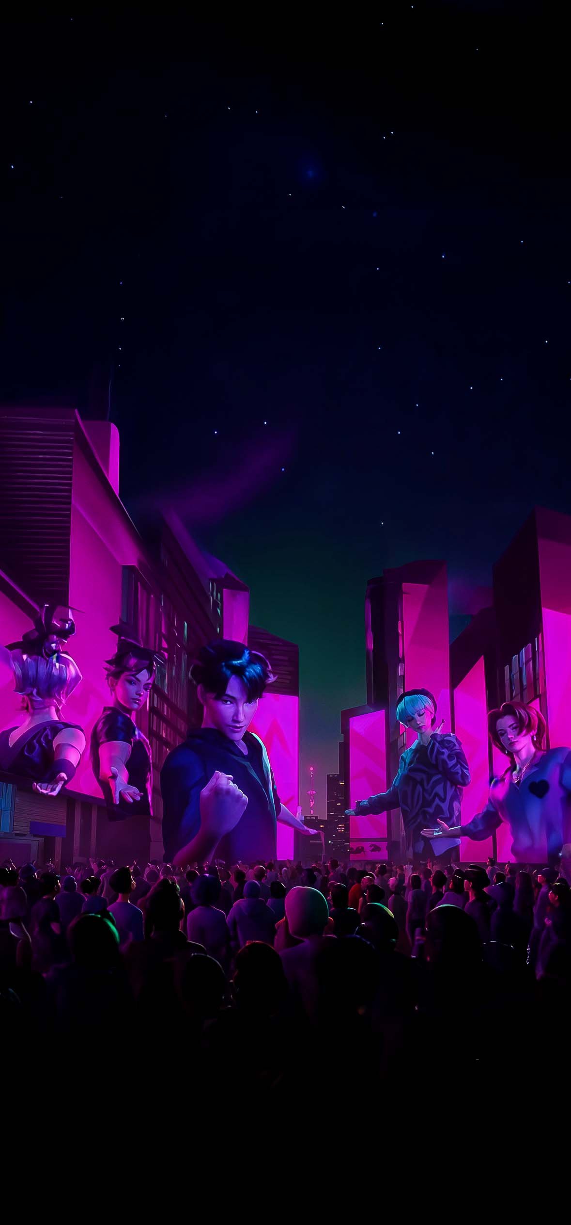 Kpop Demon Hunters Wallpaper 4k iPhone