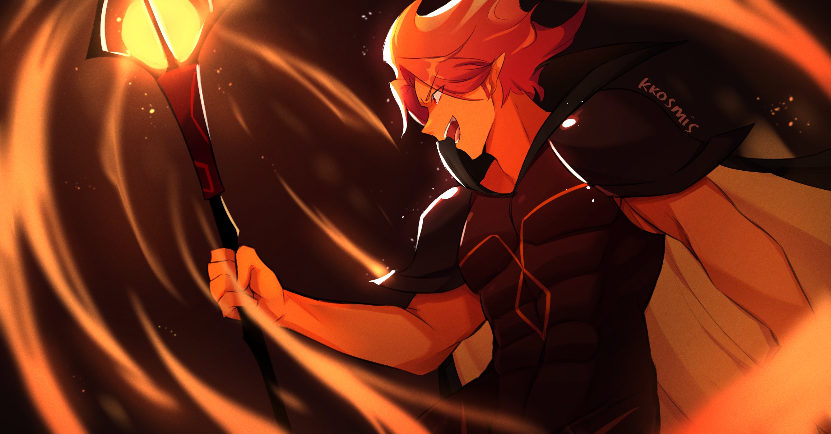 Fire Spirit Cookie HD Wallpaper Run: Kingdom Epic Art