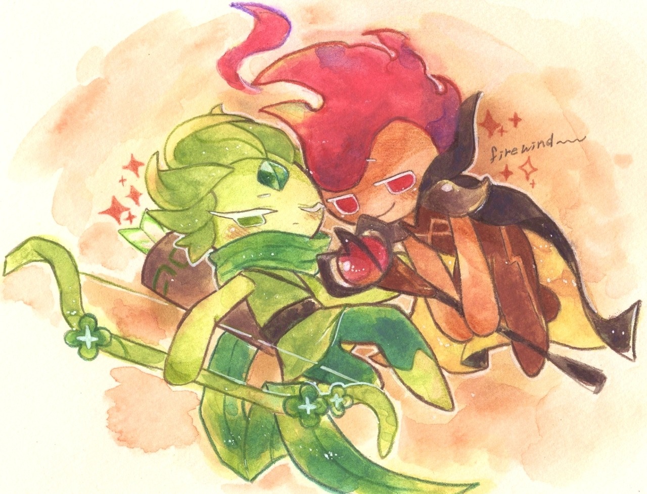 Fire Spirit X Wind Archer