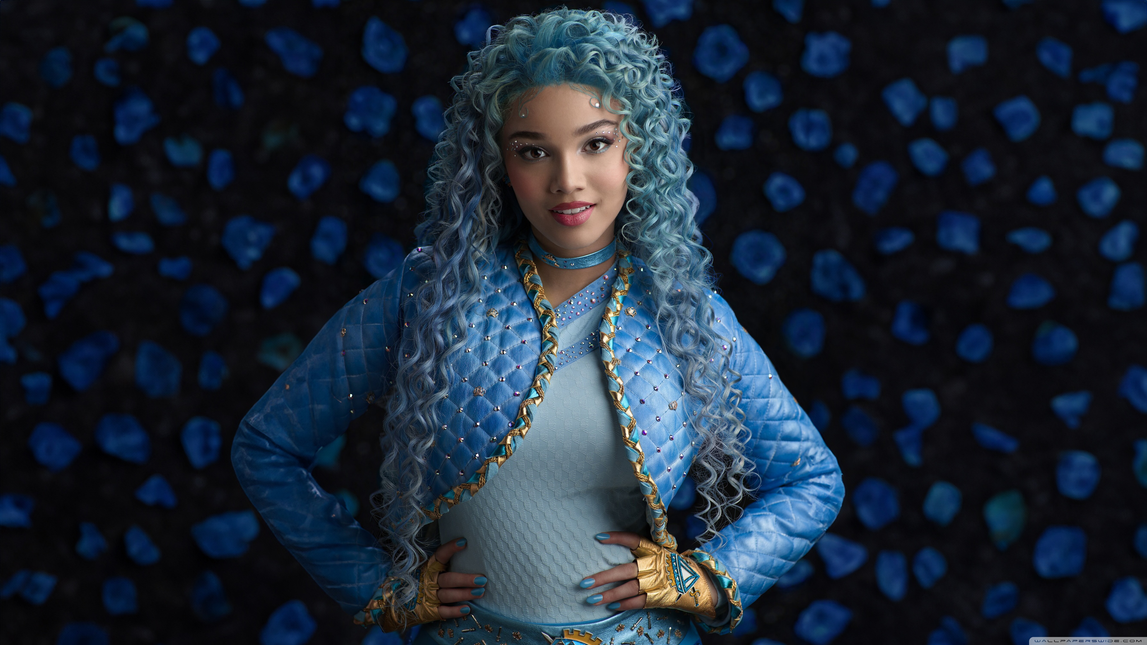 Descendants The Rise of Red Movie, Malia Baker as Chloe Charming 4K UHD Wallpaper for UltraHD Desktop and TV, Widescreen and UltraWide Display, Smartphone and Tablet Devices