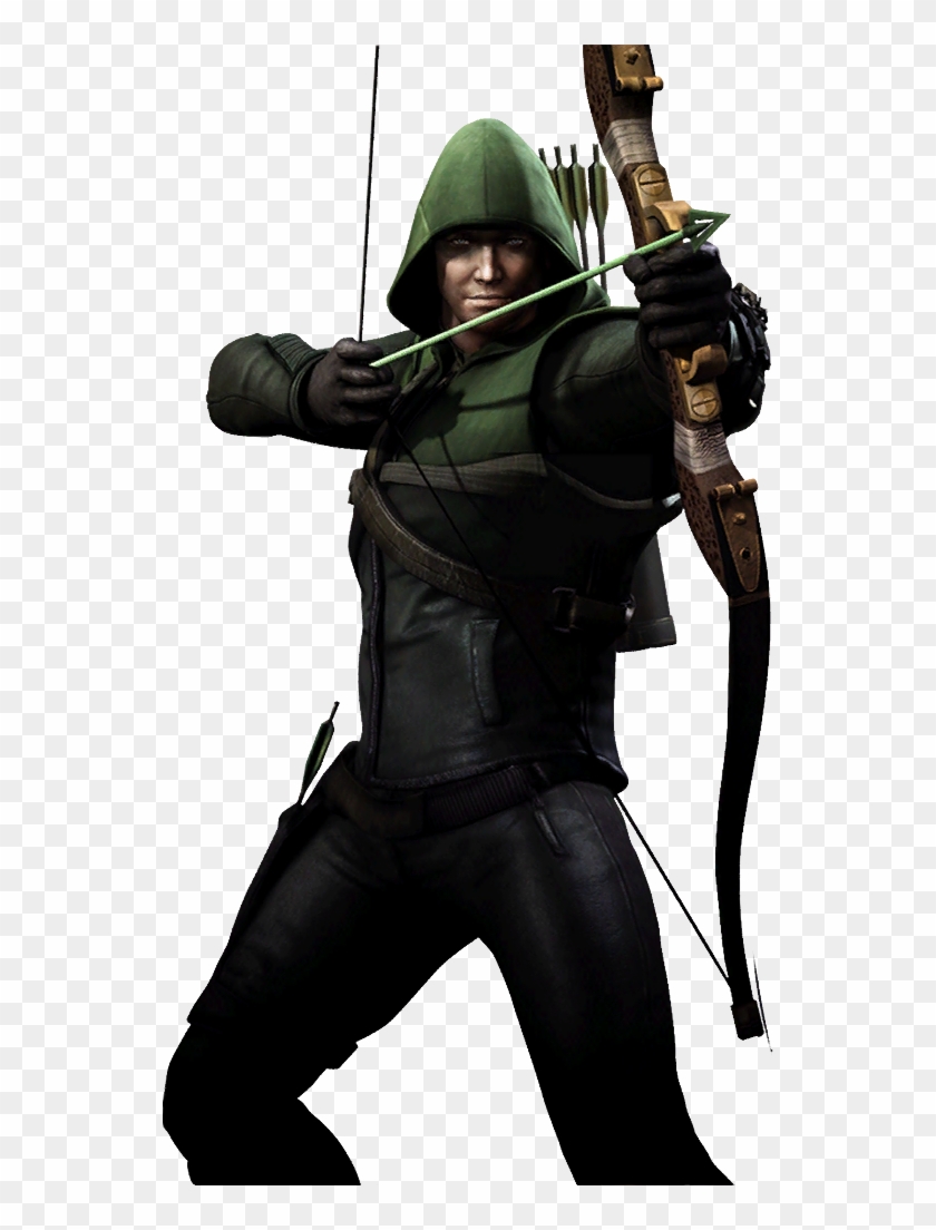 Injusticegreenarrowcw Gods Among Us Green Arrow Arrow Transparent PNG Clipart Image Download