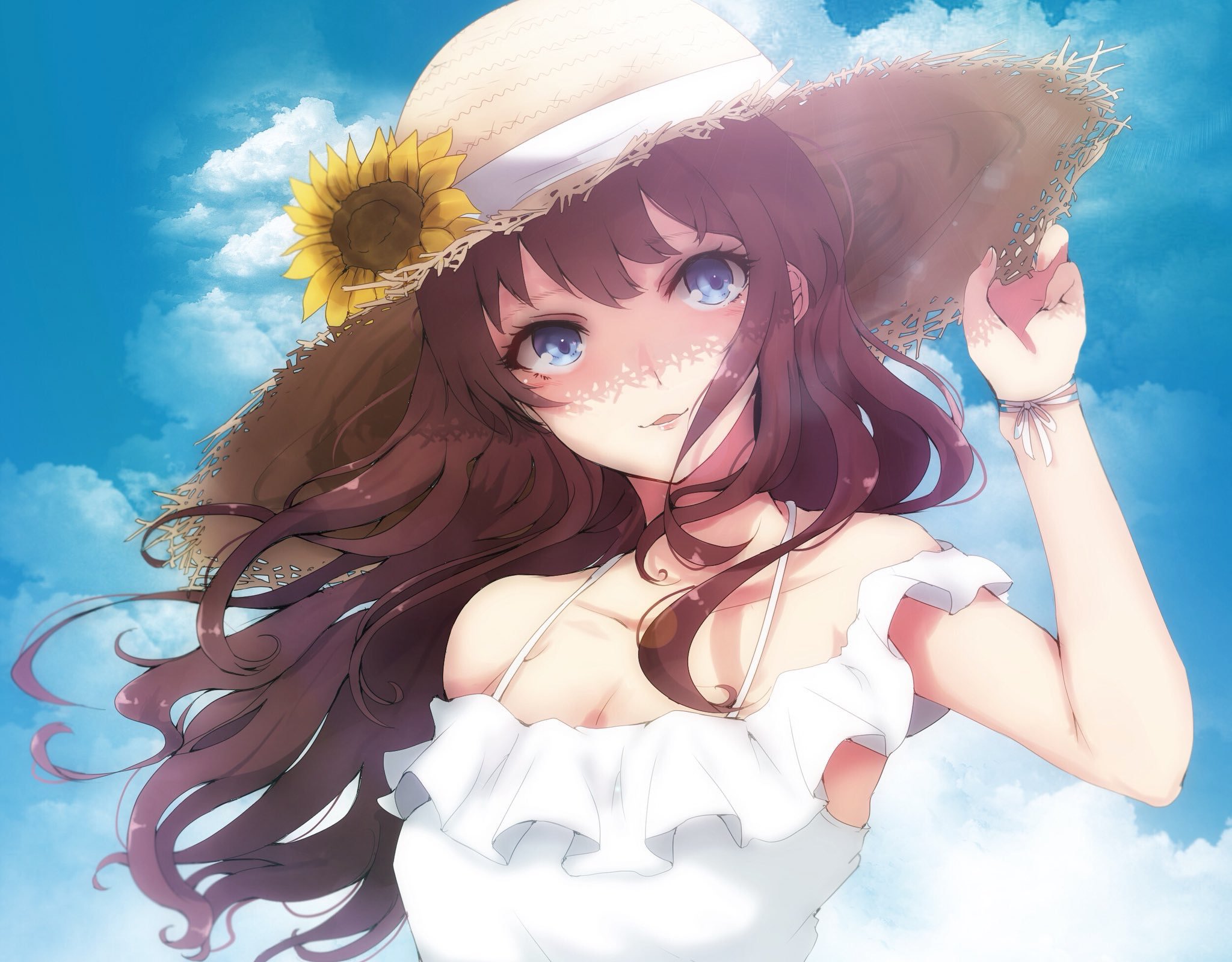 Shiki Ichinose Radiant Summer Breeze. HD Anime Wallpaper Cinderella Girls