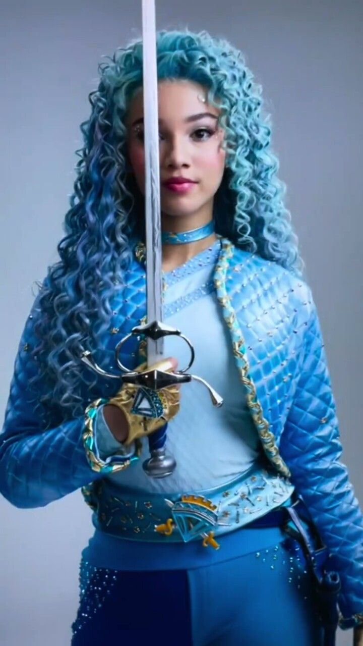 You Know How Chloe Uses a Sword during The First Chunk of the Movie? I Love see Red use Some sort of Wonderland Shield To Match her And the two could be