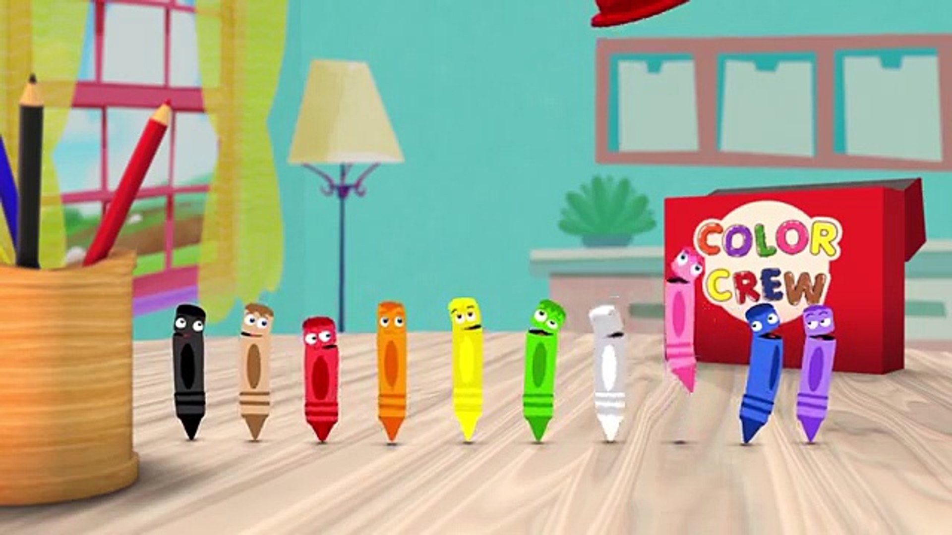 Color Learning for Children and Blue. Color Cartoons for Babies and Toddlers