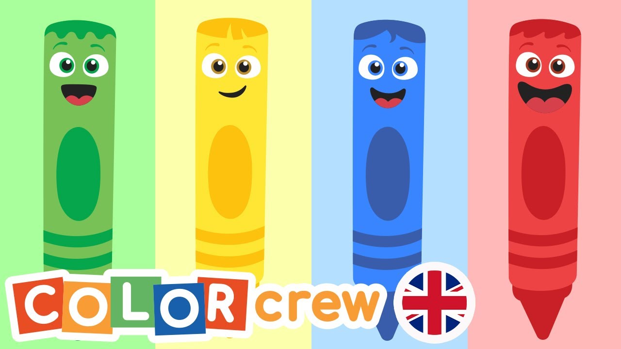 Toddler Learning Video. Color Crew Colours. Learn Colors, ABCs, Rhymes & More ​