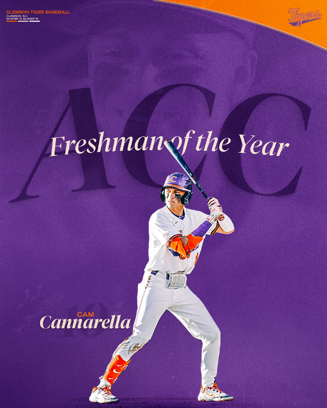 Clemson Baseball the start of big things for @CamCannarella❗️