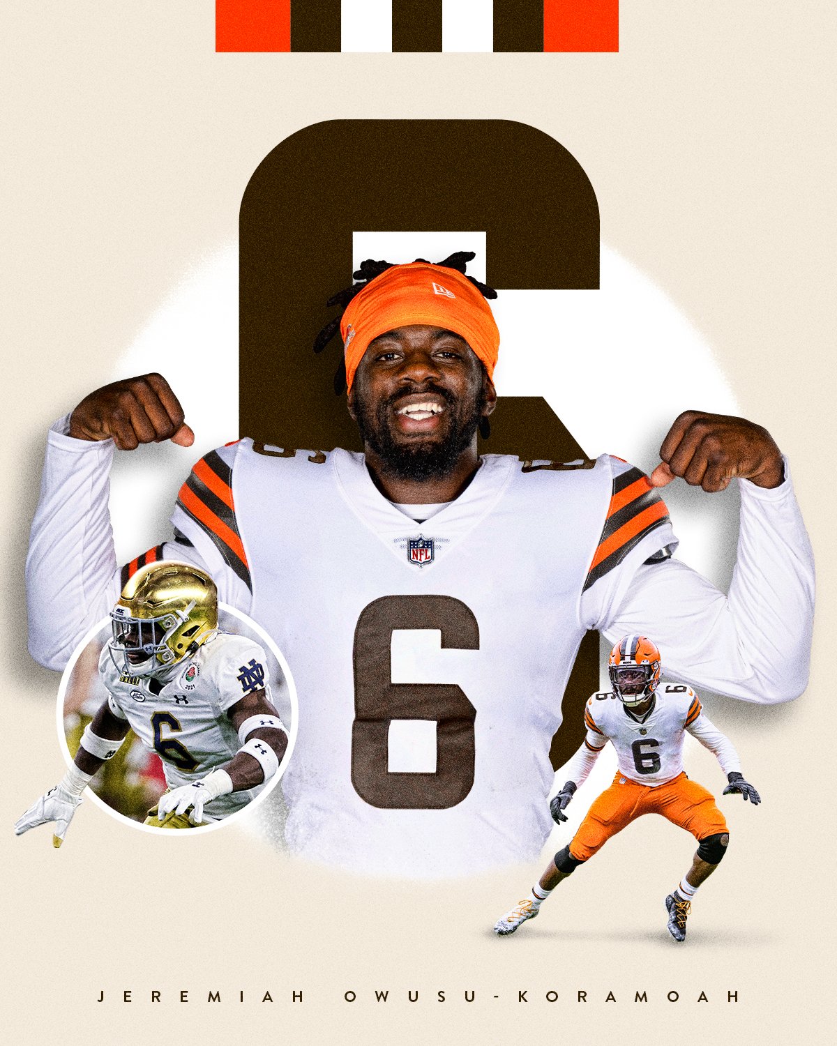 Cleveland Browns -. taking it back to his days!