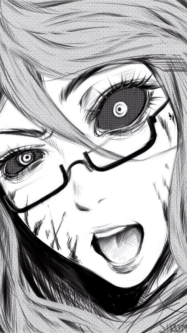 HD wallpaper: Kamishiro Rize, Tokyo Ghoul, manga