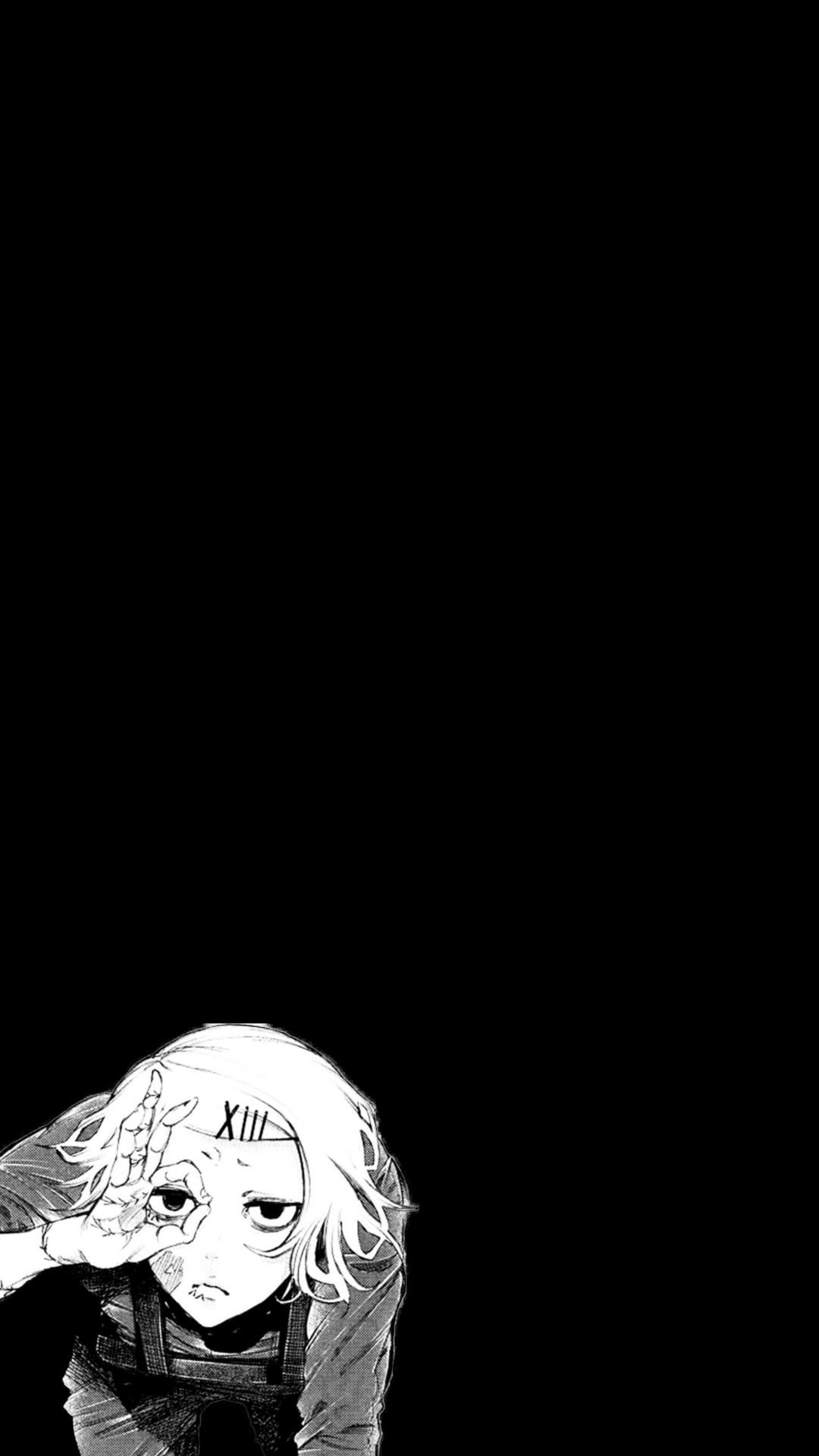 Made a simple wallpaper with Juuzou