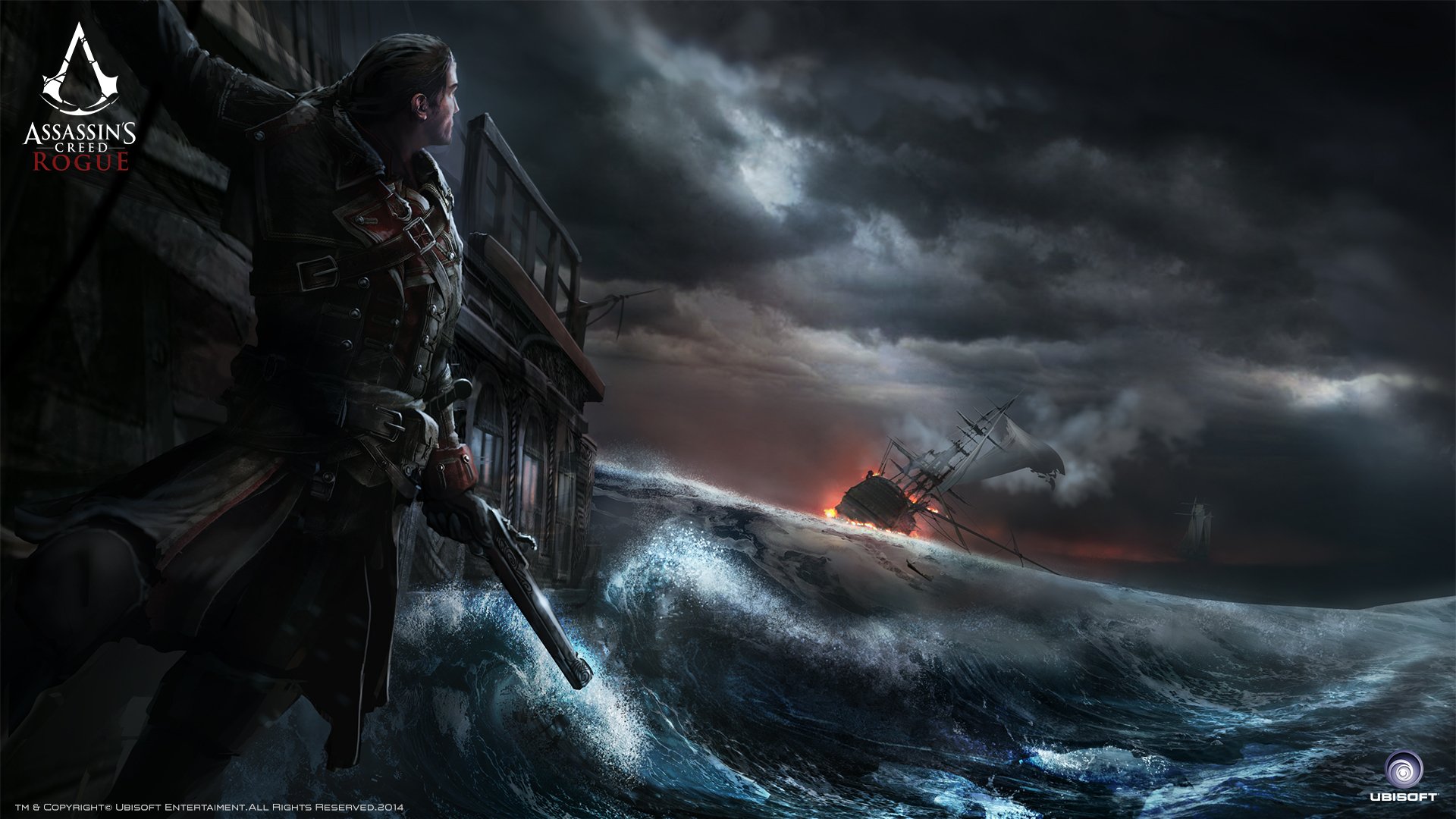 Assassin's Creed: Rogue Pirate HD Wallpaper