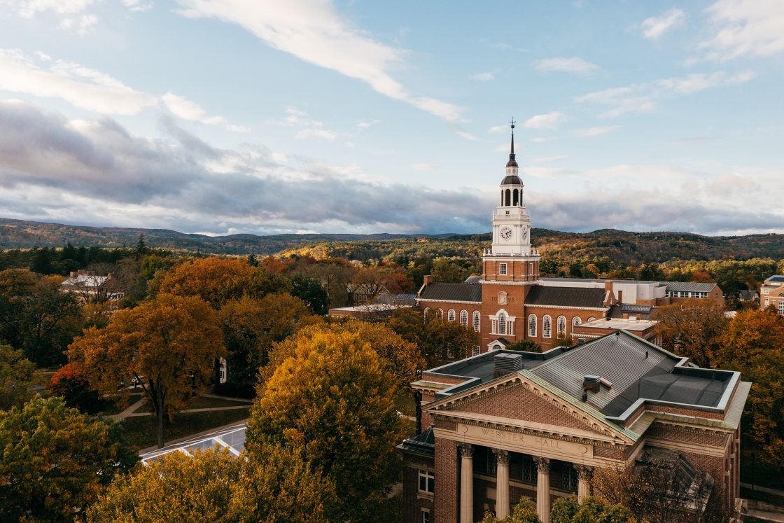Campus From the Air, in Full Fall Glory
