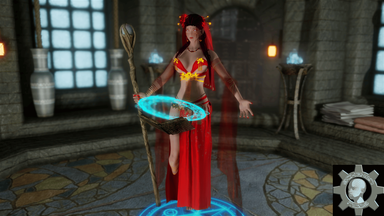 Priestess Robes a Bloody Spell port translated 3BA