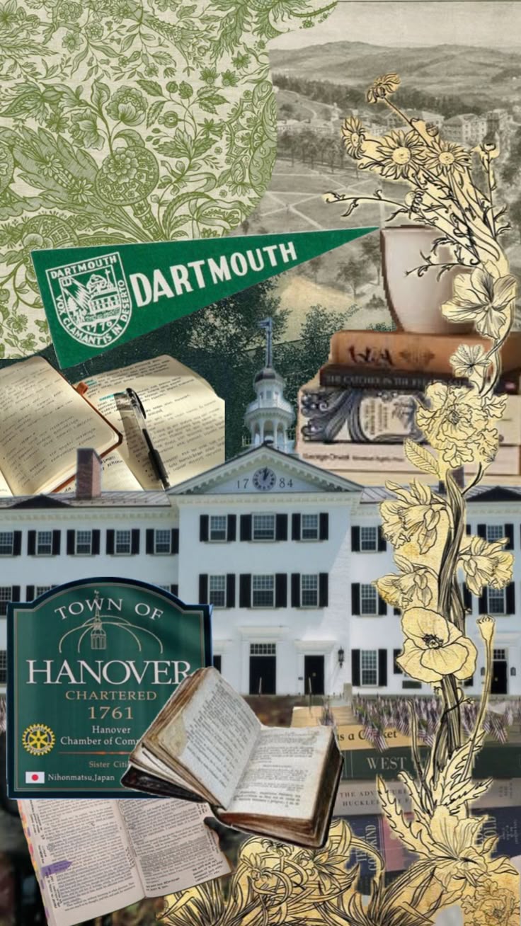 dartmouth #dartmouthcollege #ivyleague #academia #study #vibes #vintage #green #college #aesthetic #wallpaper