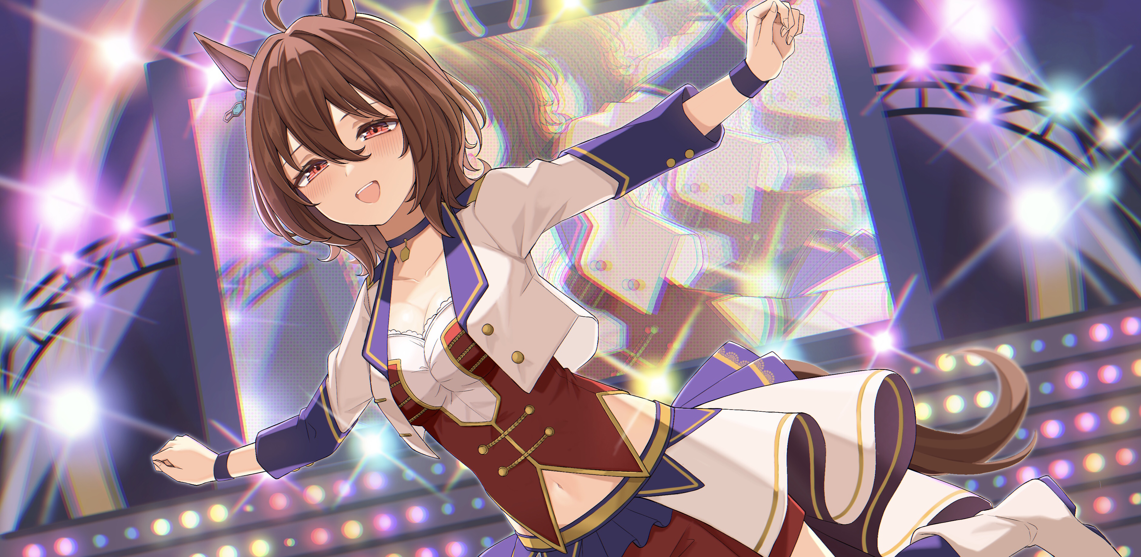 Download Agnes Tachyon Anime Uma Musume: Pretty Derby HD Wallpaper