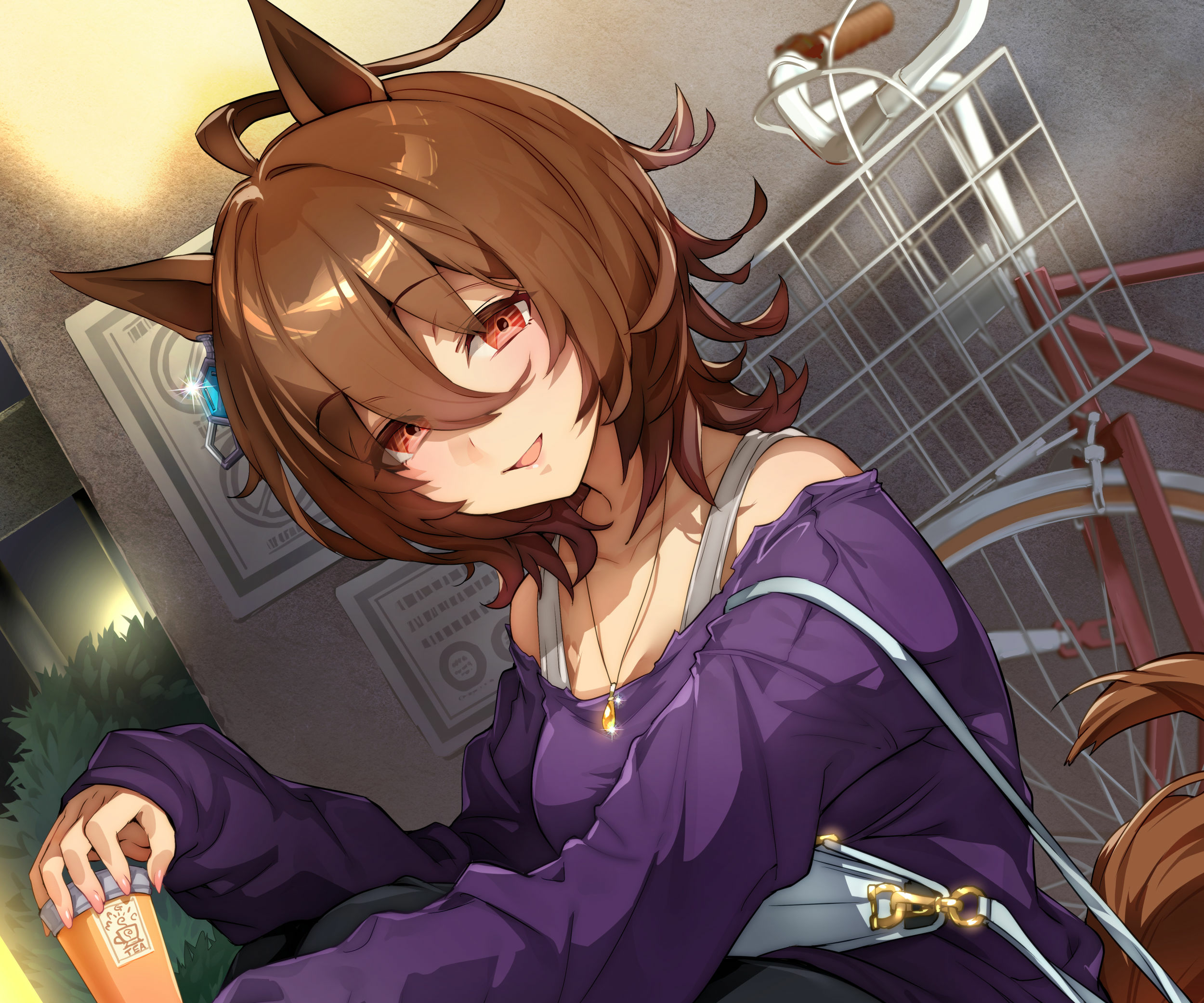 Download Agnes Tachyon Anime Uma Musume: Pretty Derby HD Wallpaper