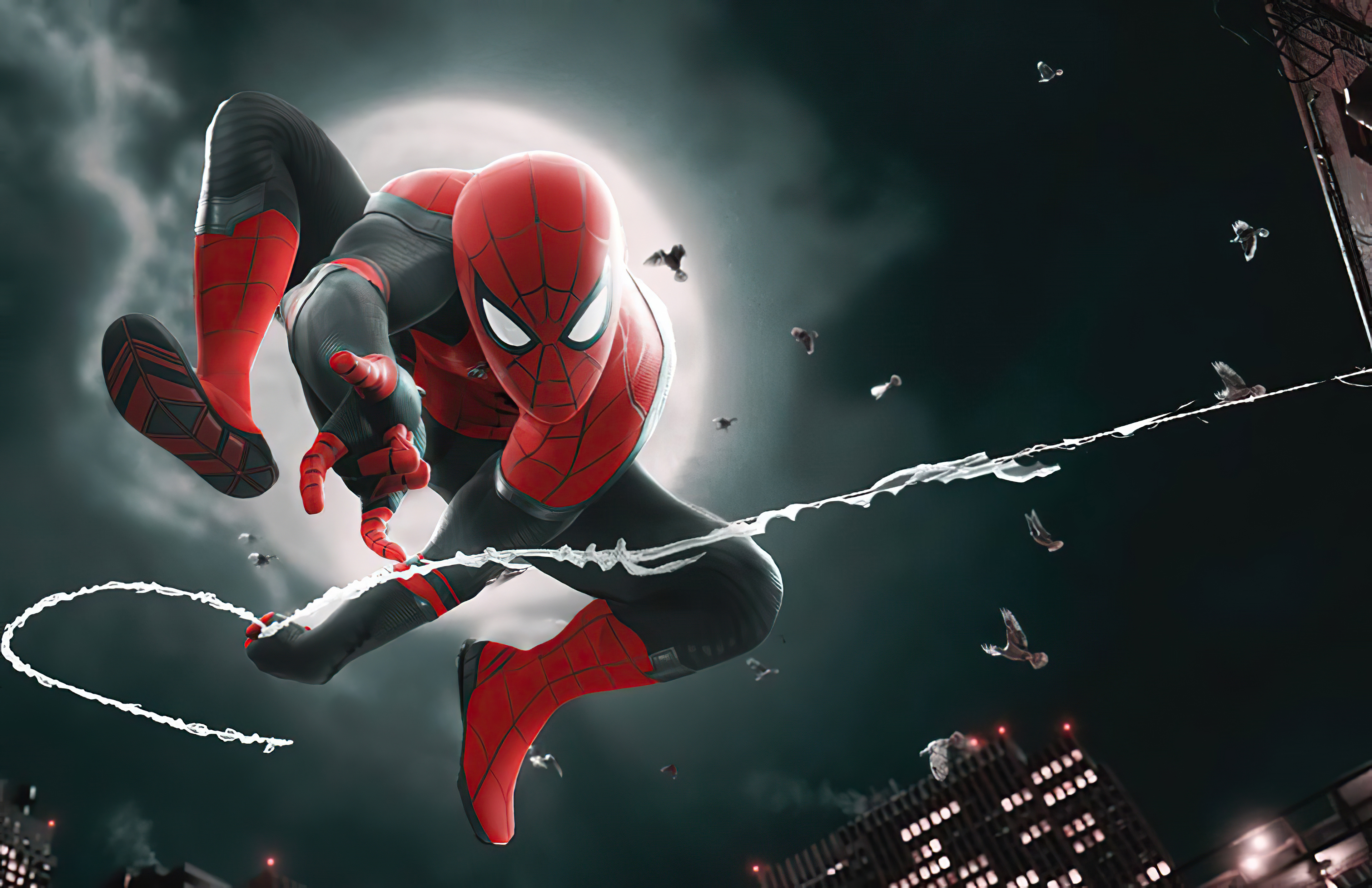 Spider Man Night 4k Wallpaper, HD Superheroes Wallpaper, 4k Wallpaper, Image , Background, Photos and Picture