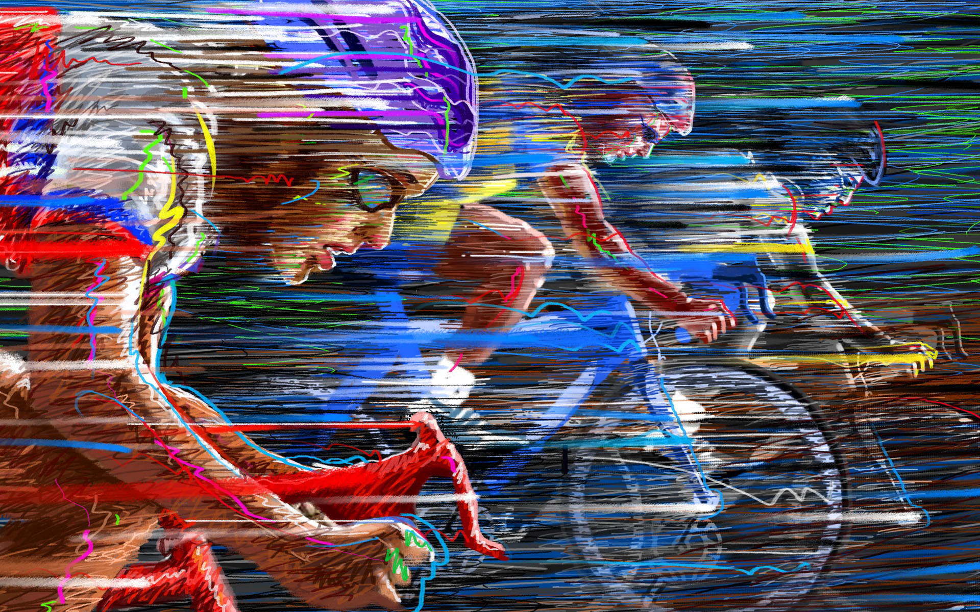 High Octane Cycling: HD Wallpaper For Sports Enthusiasts
