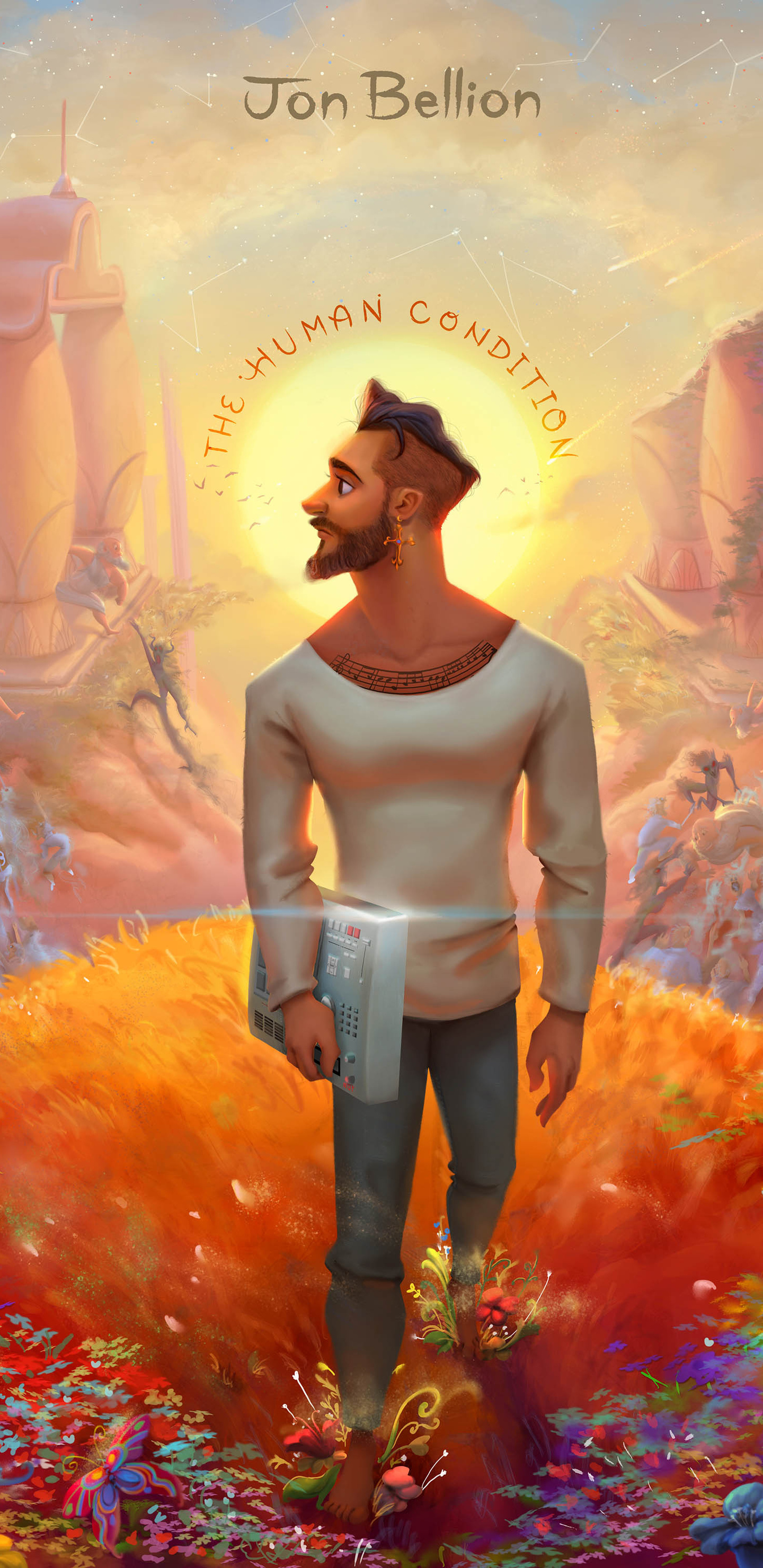 Jon Bellion All Time Low Album Cover Art Samsung Galaxy Note 9, 8, S9, S8, SQHD , HD 4k Wallpaper, Image, Background, Photos and Picture