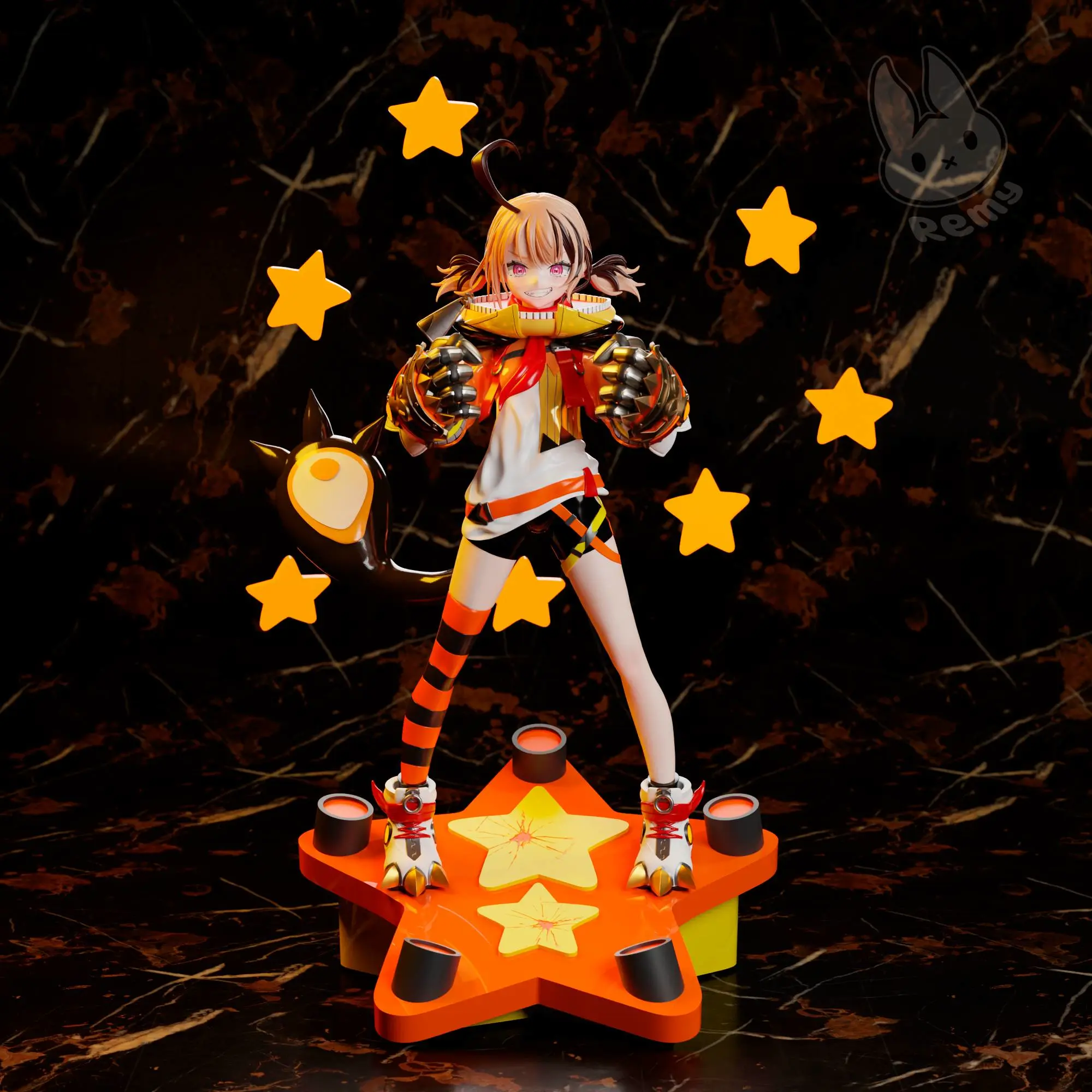 Characters & Creatures STL Download MURIN VTUBERby RemyJF