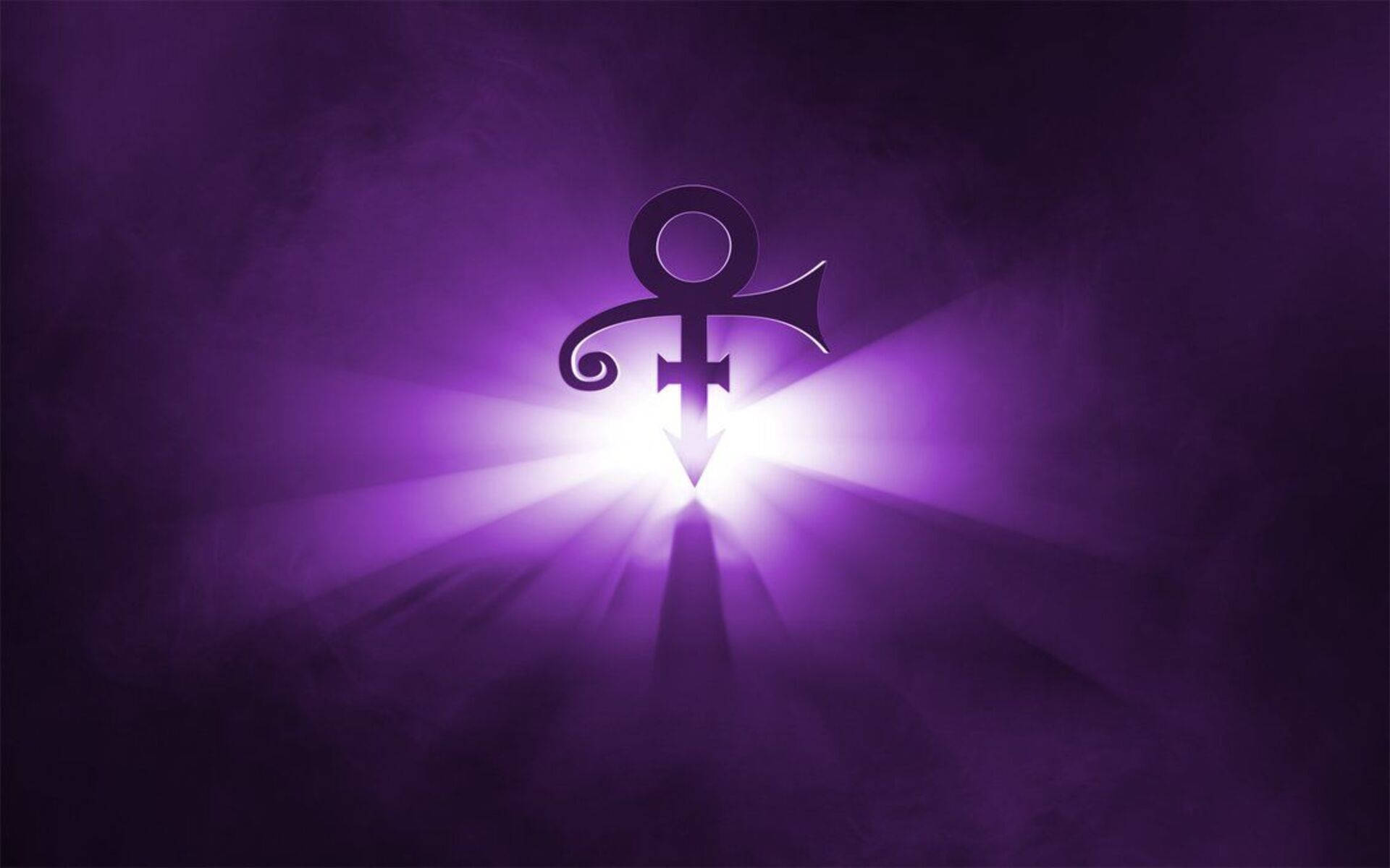 Download Glowing Prince Symbol Wallpaper