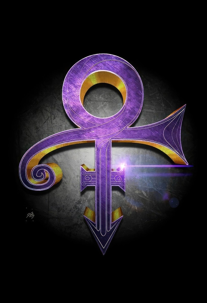 Prince Symbol 13x19 Borderless Poster Gloss Print 2 BVC