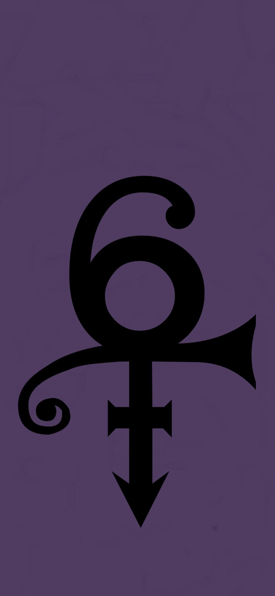 As everyone knows April 21st will mark the 6th anniversary of Prince's passing. I created a phone wallpaper lock screen combining the Love Symbol and the number 6. Sometimes It Snows In