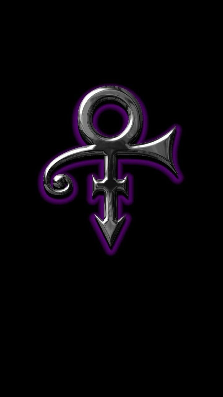 Prince Symbol Tattoo Design in Colorful Illustration