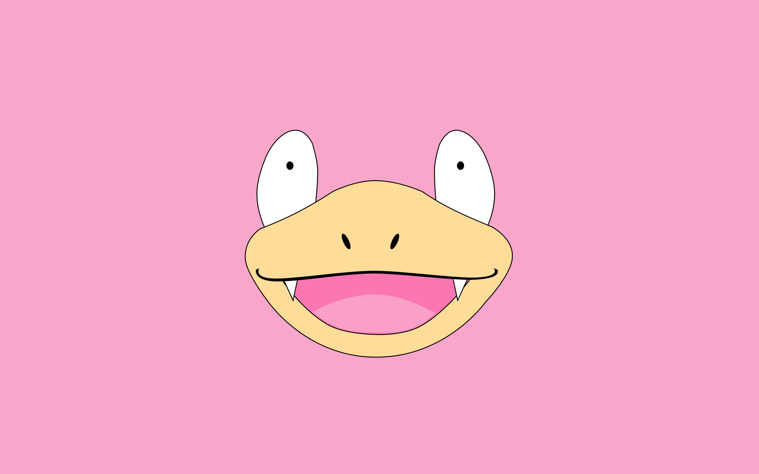 pokemon, Slowpoke, Simple, Background Wallpaper HD / Desktop and Mobile Background