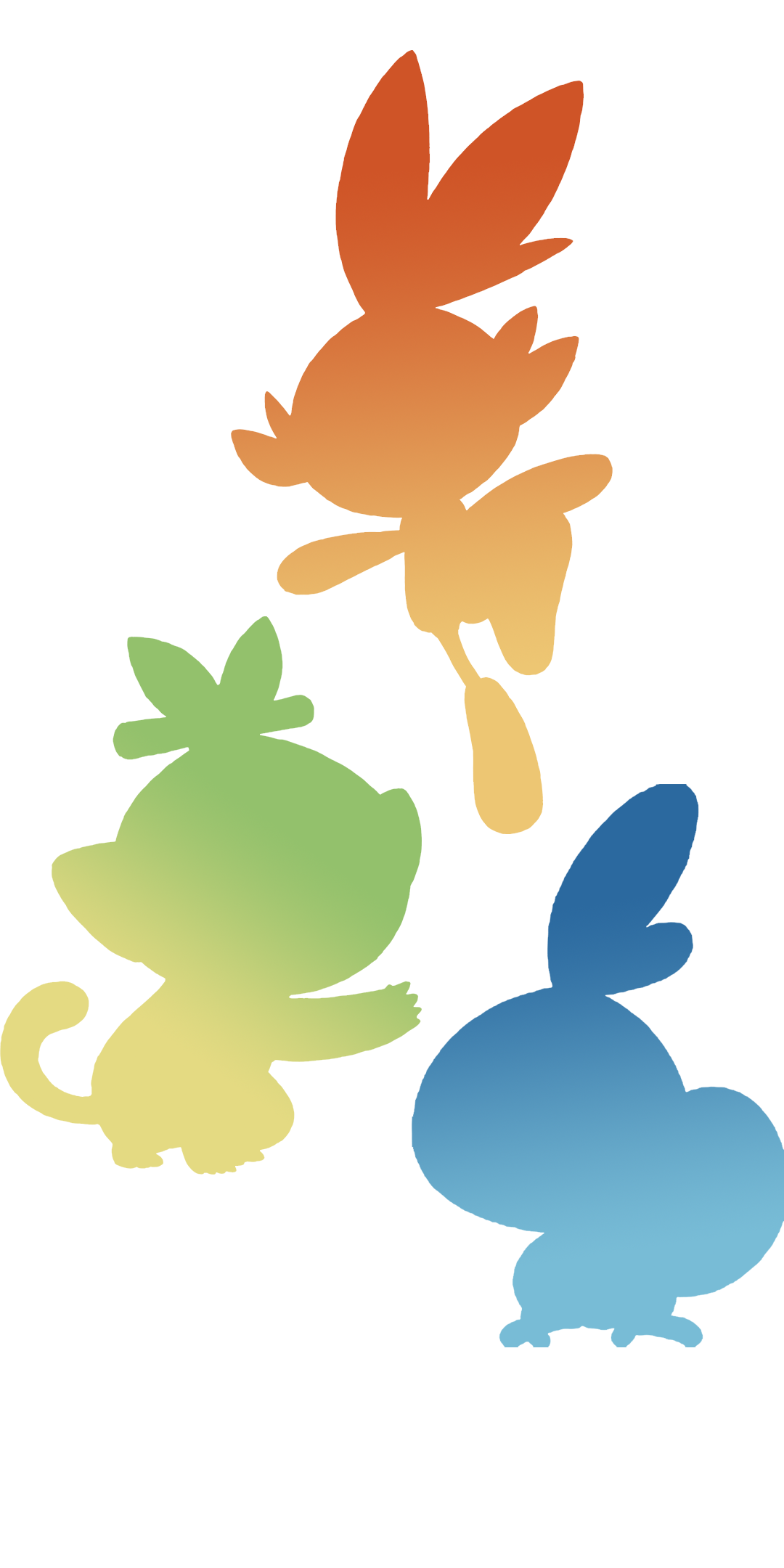 A simple Sword and Shield wallpaper I made for my phone