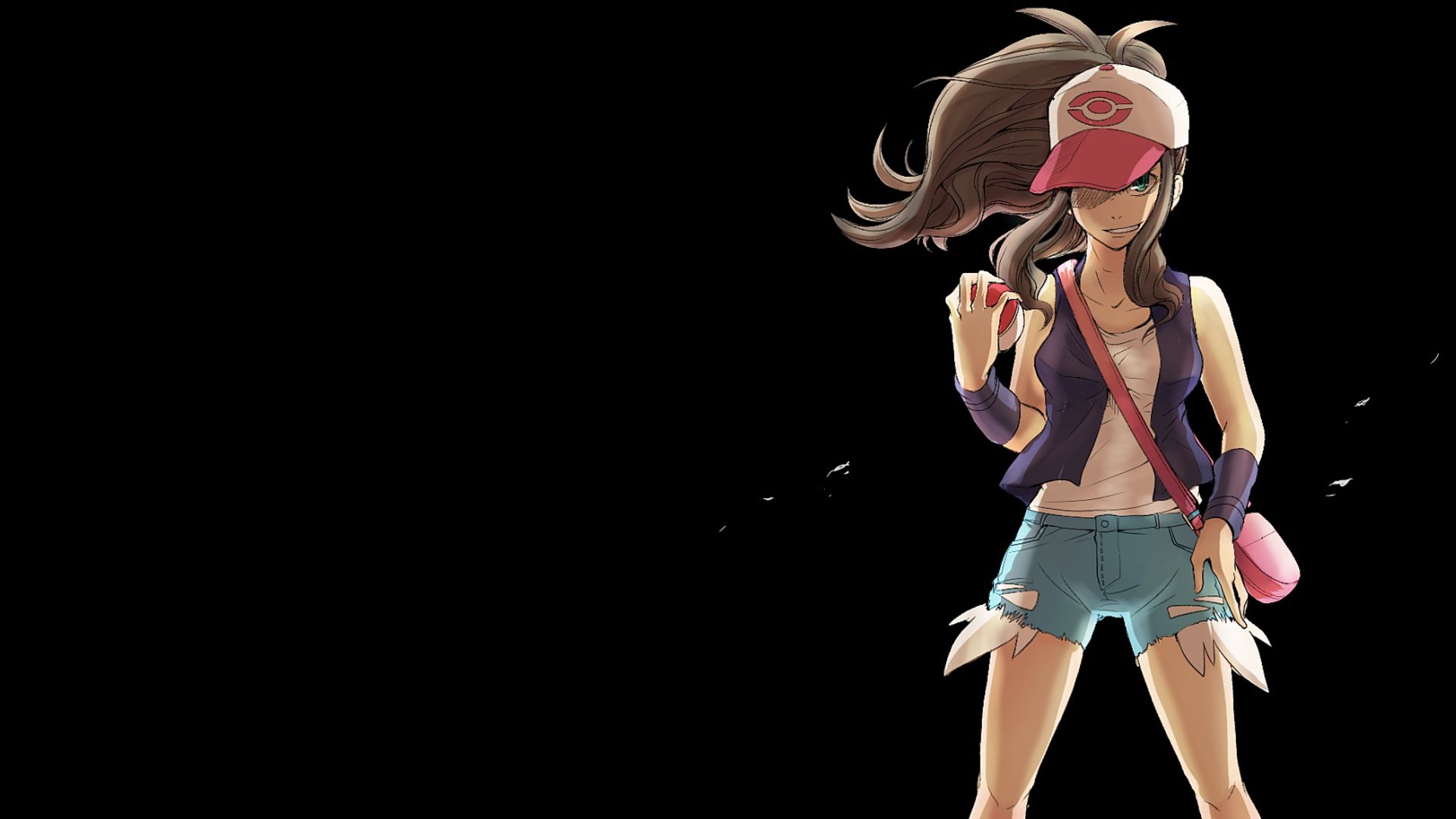 pokemon, Hikari, Simple, Background, Black, Background Wallpaper HD / Desktop and Mobile Background
