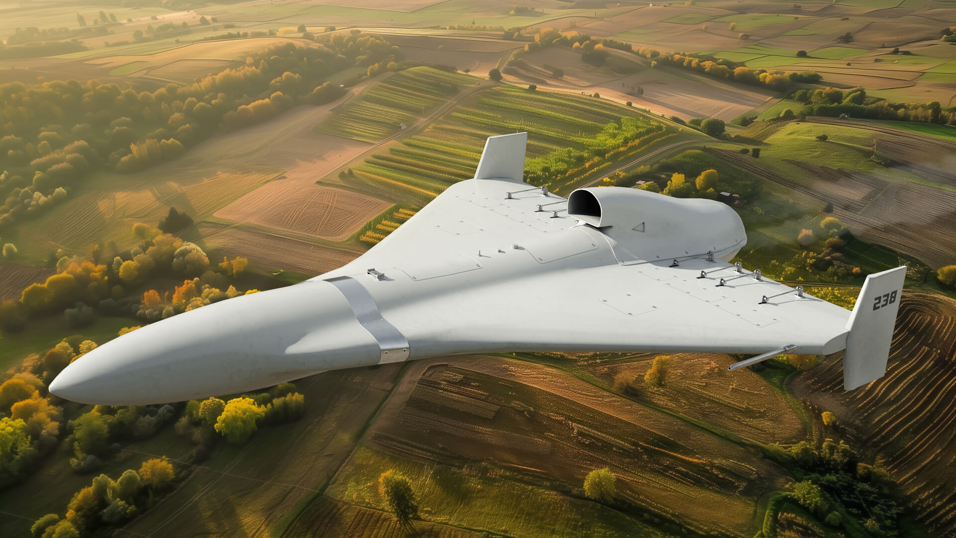 Iranian Military Drone Shahed 238 With Jet Engine 3D Model