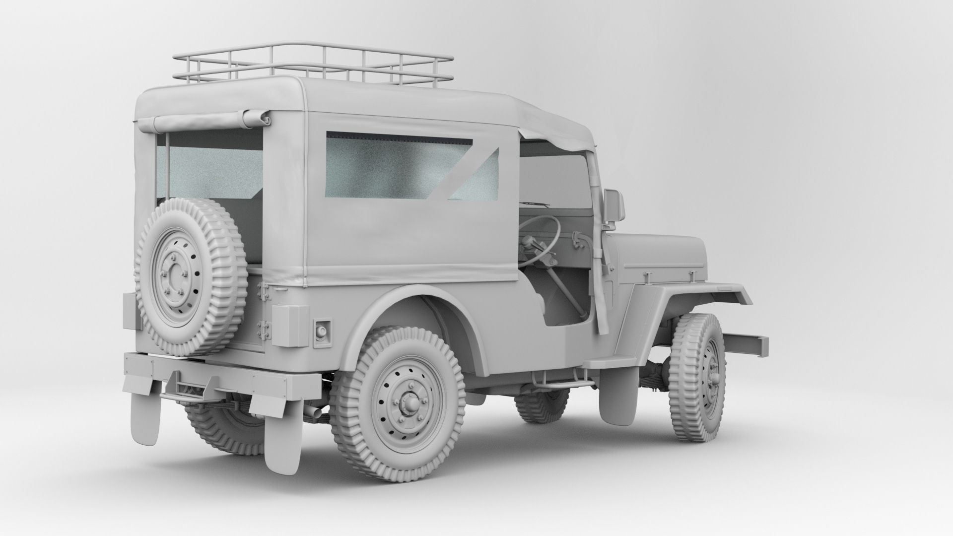 Jeep 3D Major CGI. Image - Behance