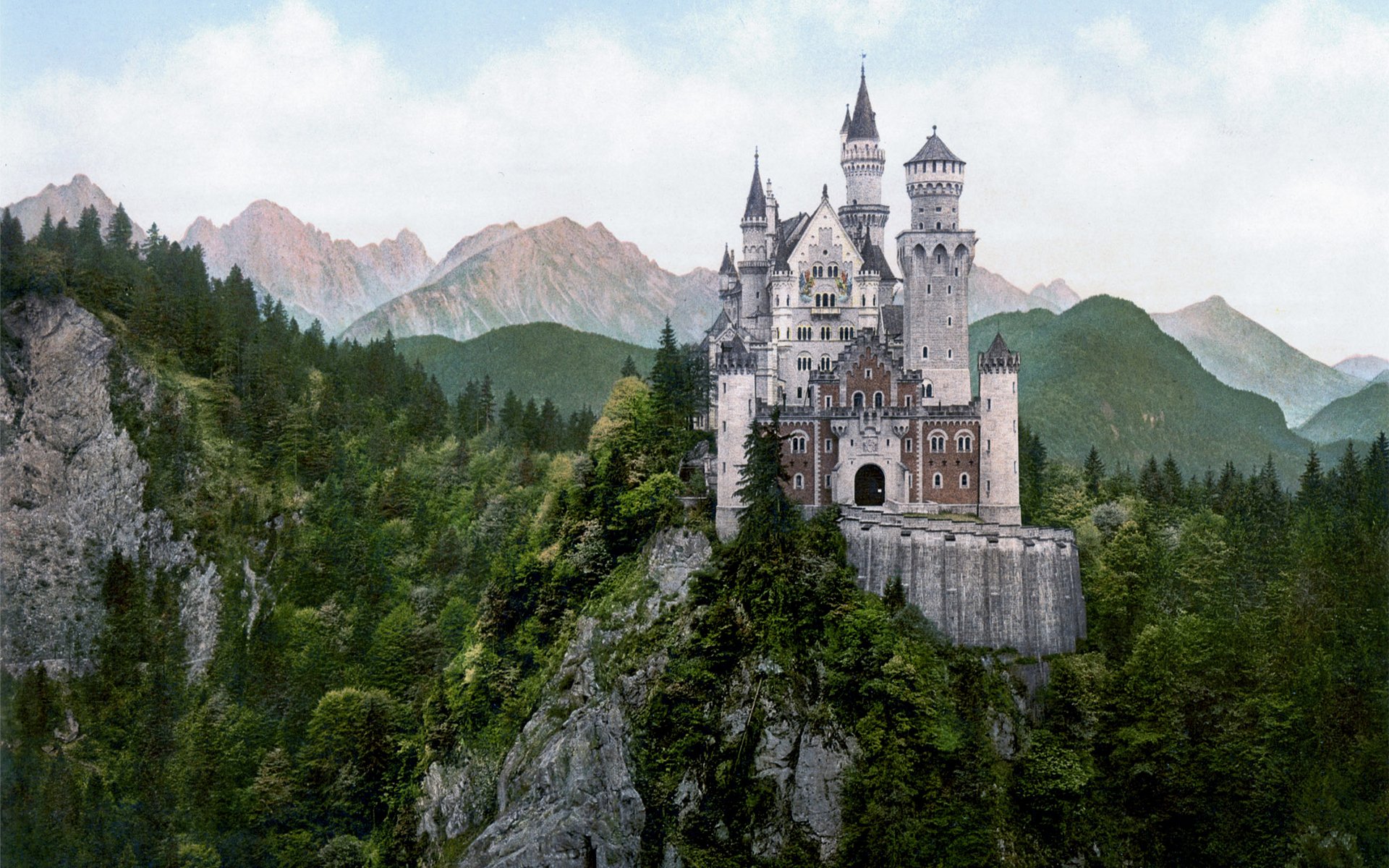 Neuschwanstein Castle HD Wallpaper Delight