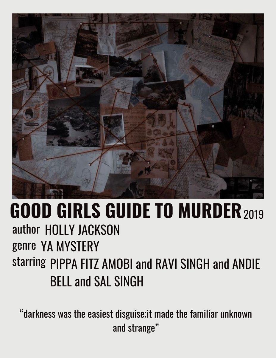 a good girls guide to murder