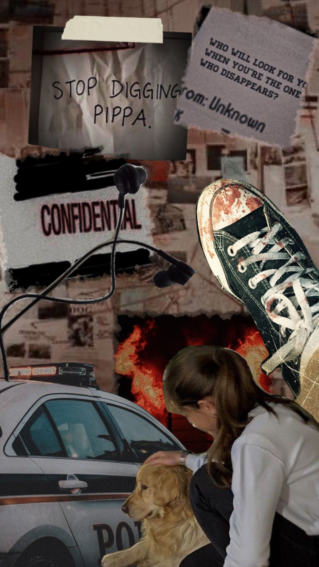 A good girls guide to murder aesthetic wallpaper #agggtm #wallpaper #aesthetic #collage #vintage #booktok #bookaesthetic #agoodgirlsguidetomurder #hollyjackson￼ ￼