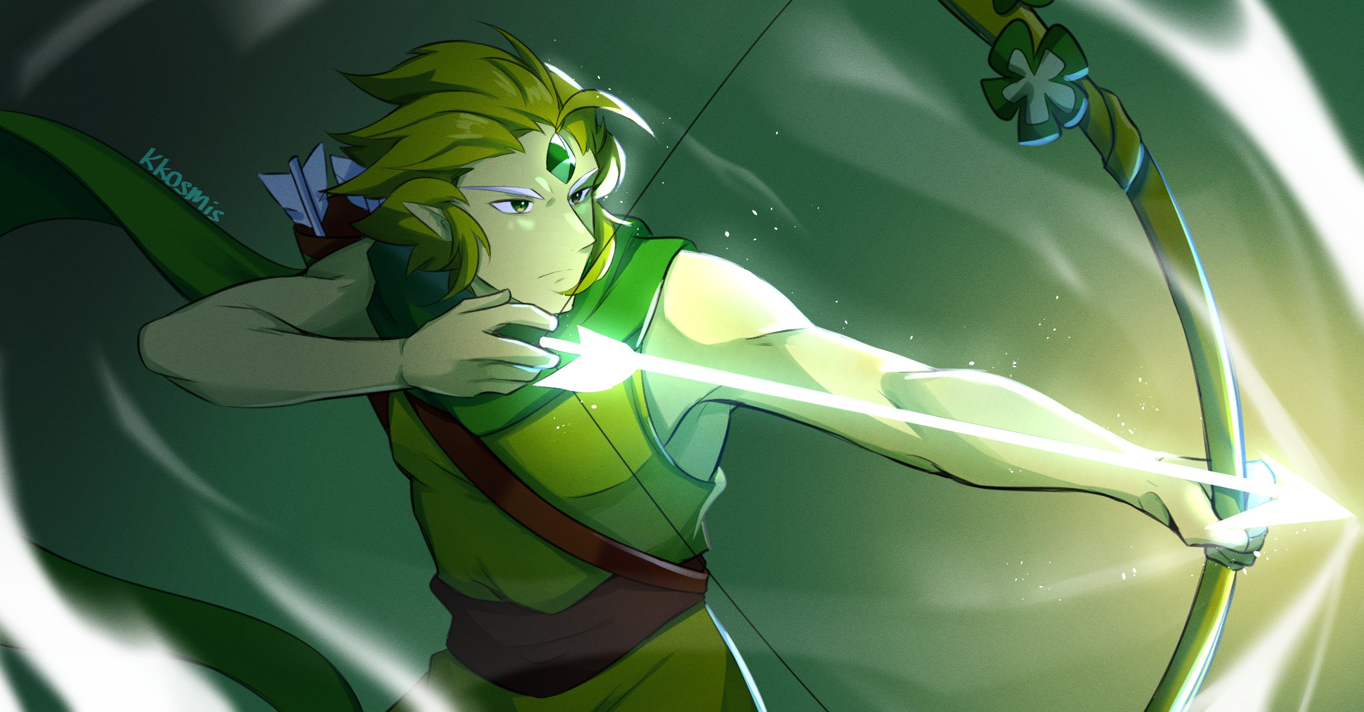 Wind Archer Cookie HD Wallpaper. Cookie Run: Kingdom Video Game Art