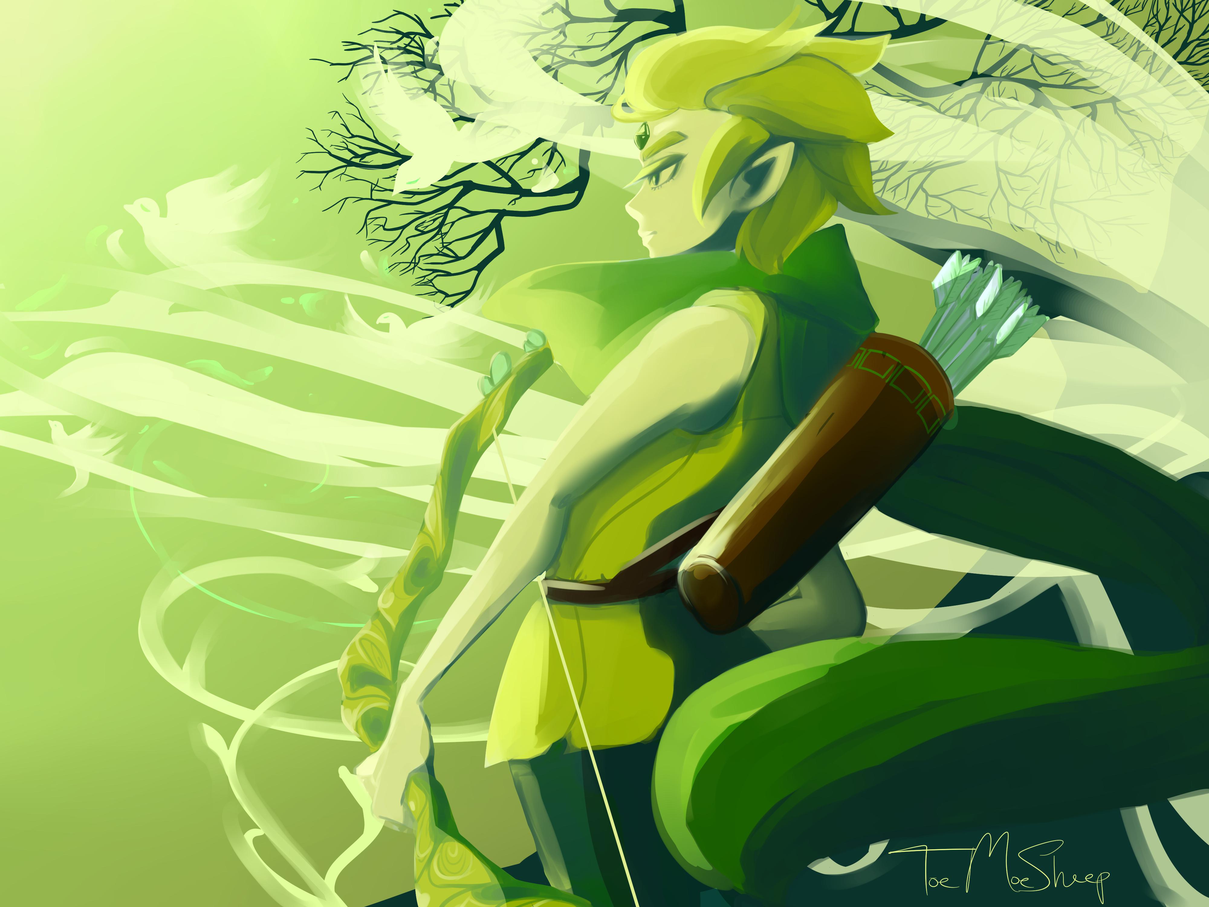 Fanart of Wind Archer Cookie