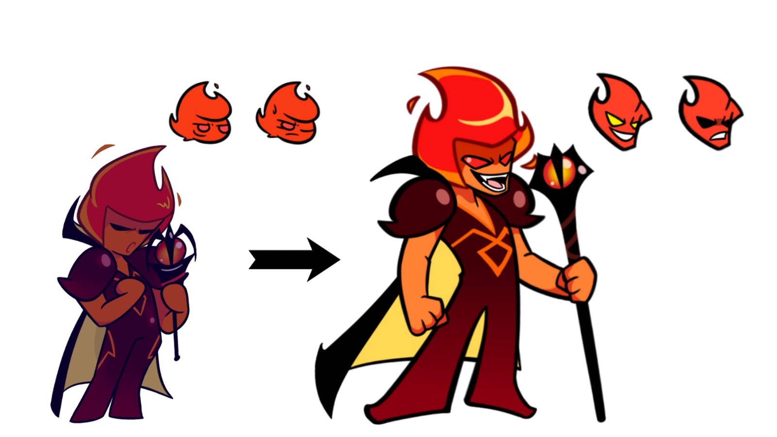 ClydeWorld Fire spirit cookie, available now