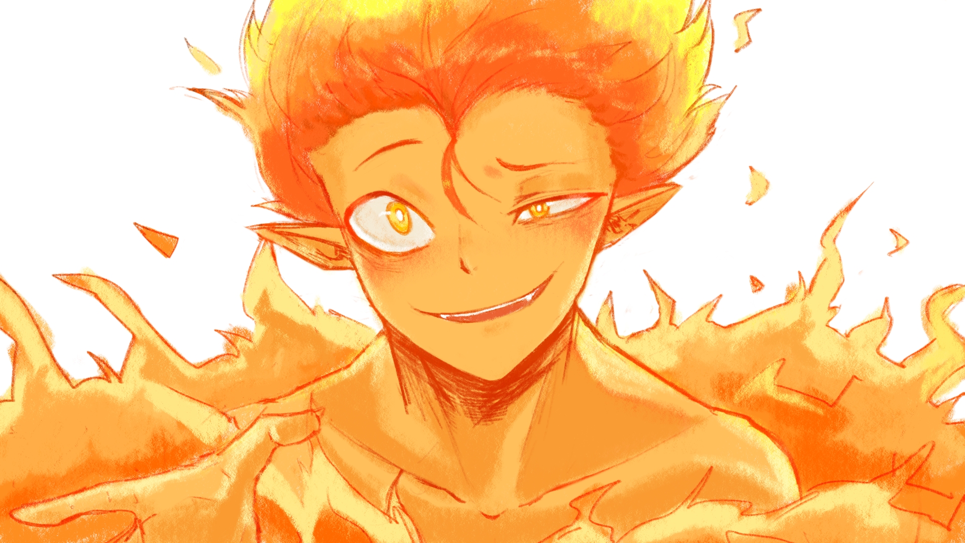 Fire Spirit Cookie Run by Blooooodthree Anime Image Board