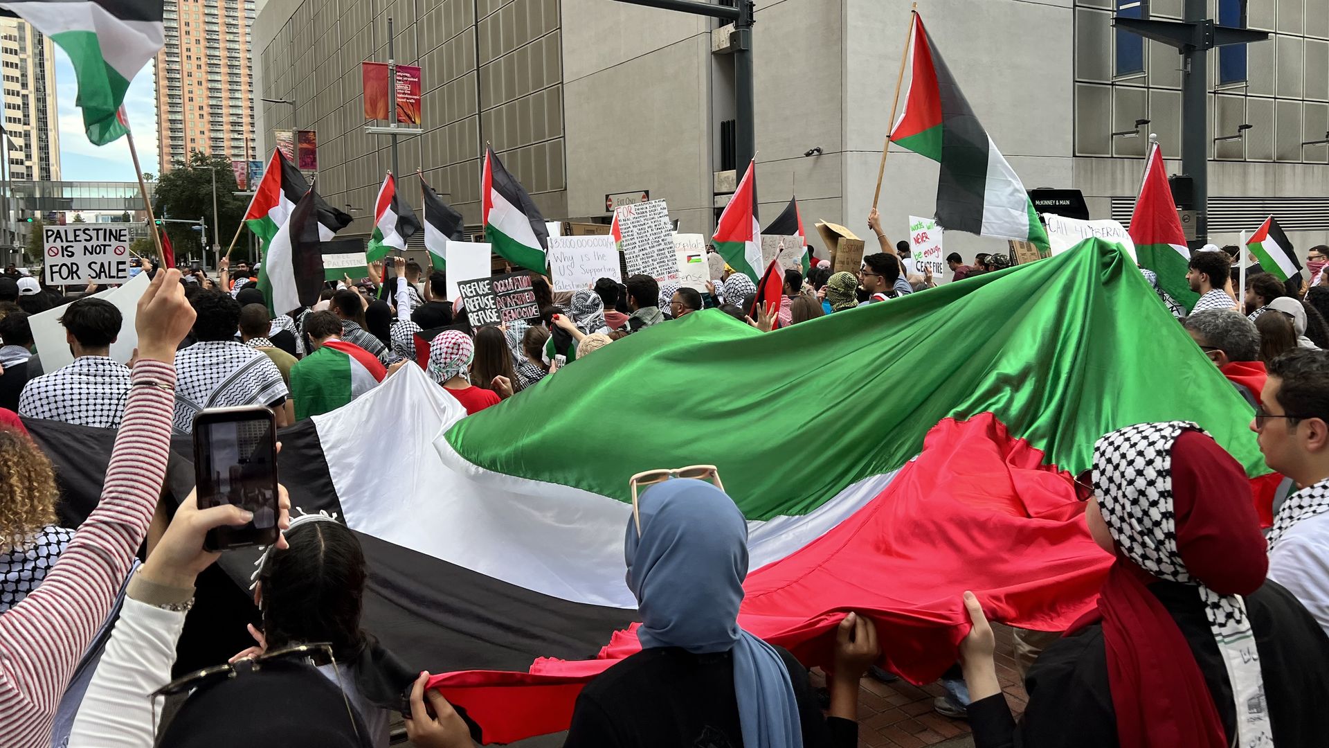 The Persistent Pro Palestinian Movement In Houston