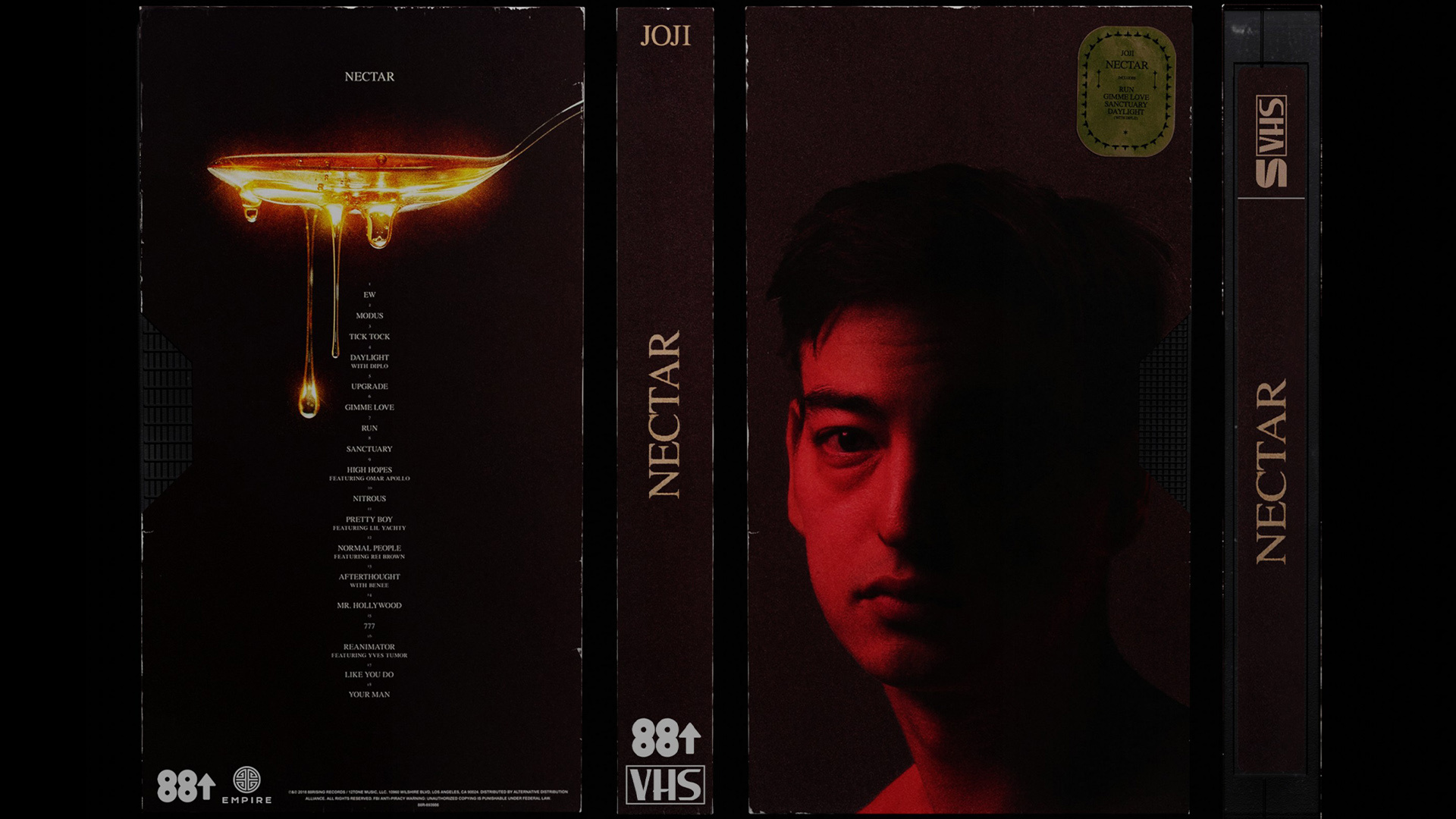 Joji Albums As VHS Tapes
