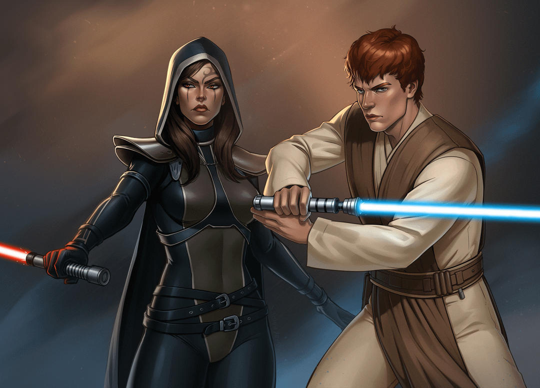 Ben Skywalker and Vestara Khai
