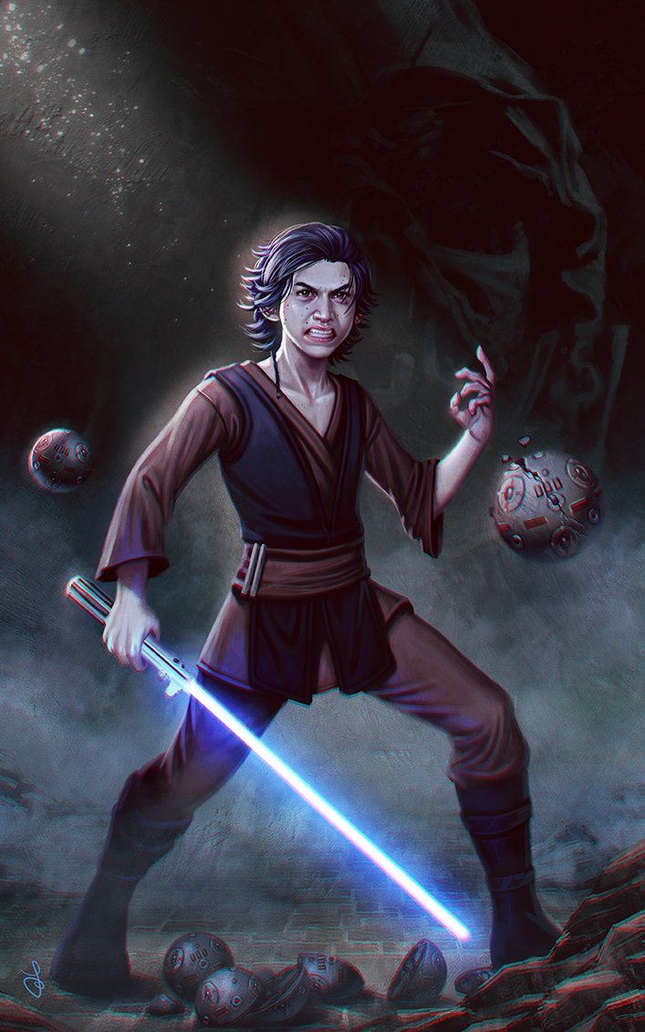 Ben Solo, the angry padawan