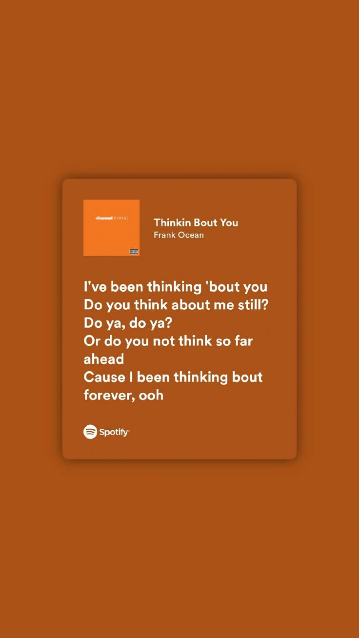 Think About You Lyrics and Pretty Lyrics