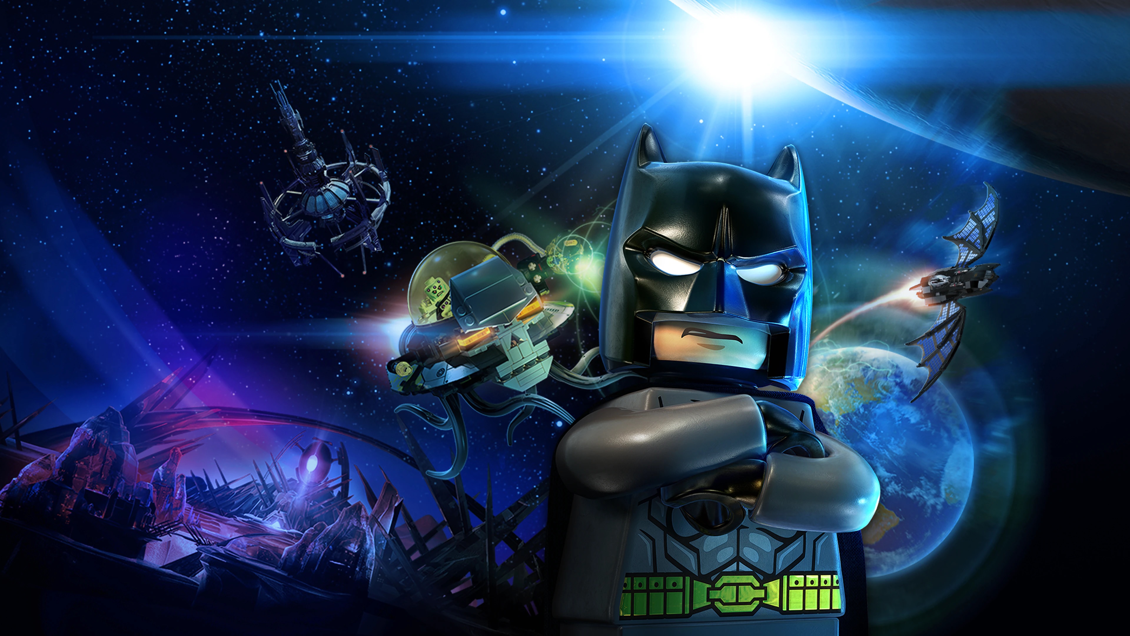 Download Batman Video Game LEGO Batman 3: Beyond Gotham 4k Ultra HD Wallpaper