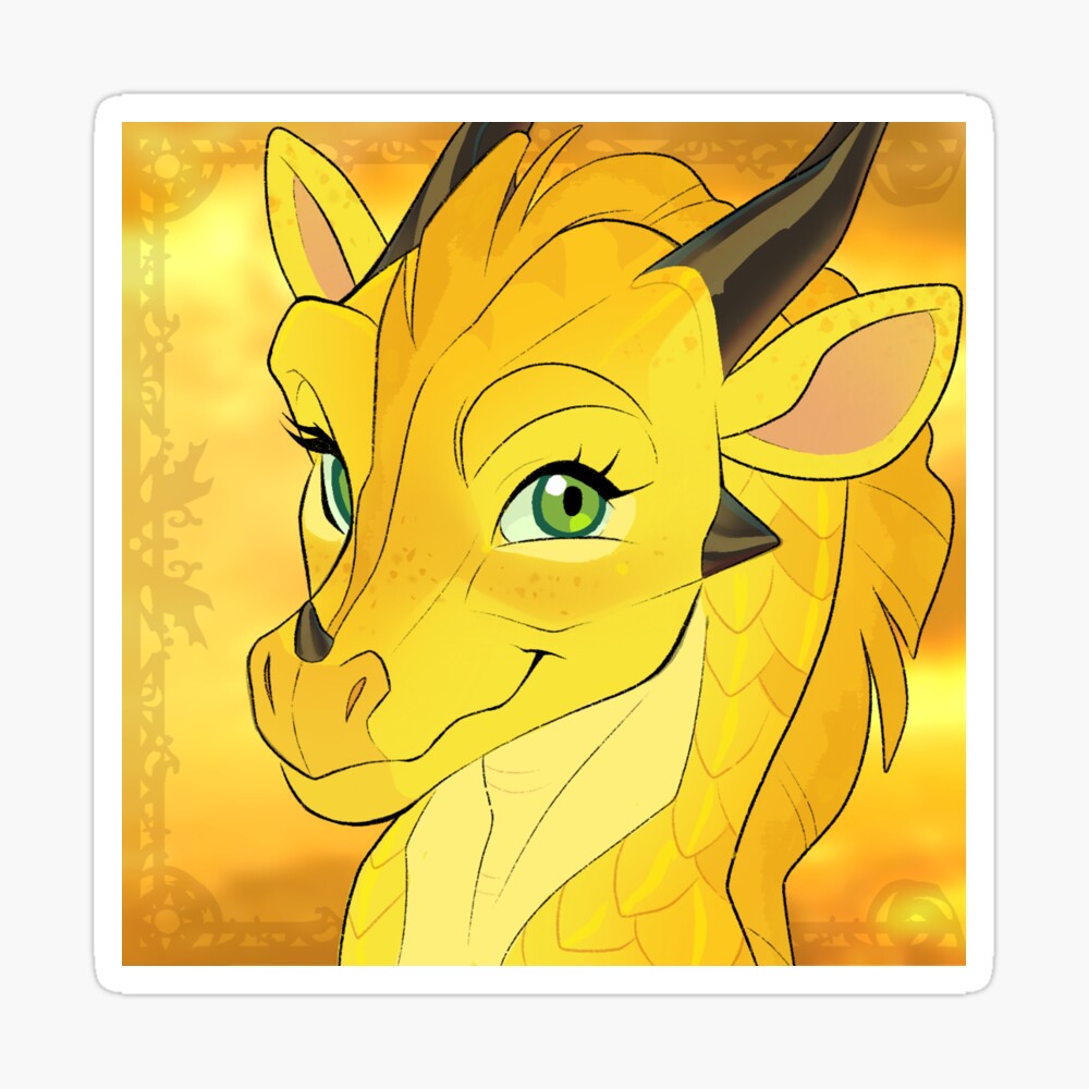 Sunny of Fire Sticker Sticker