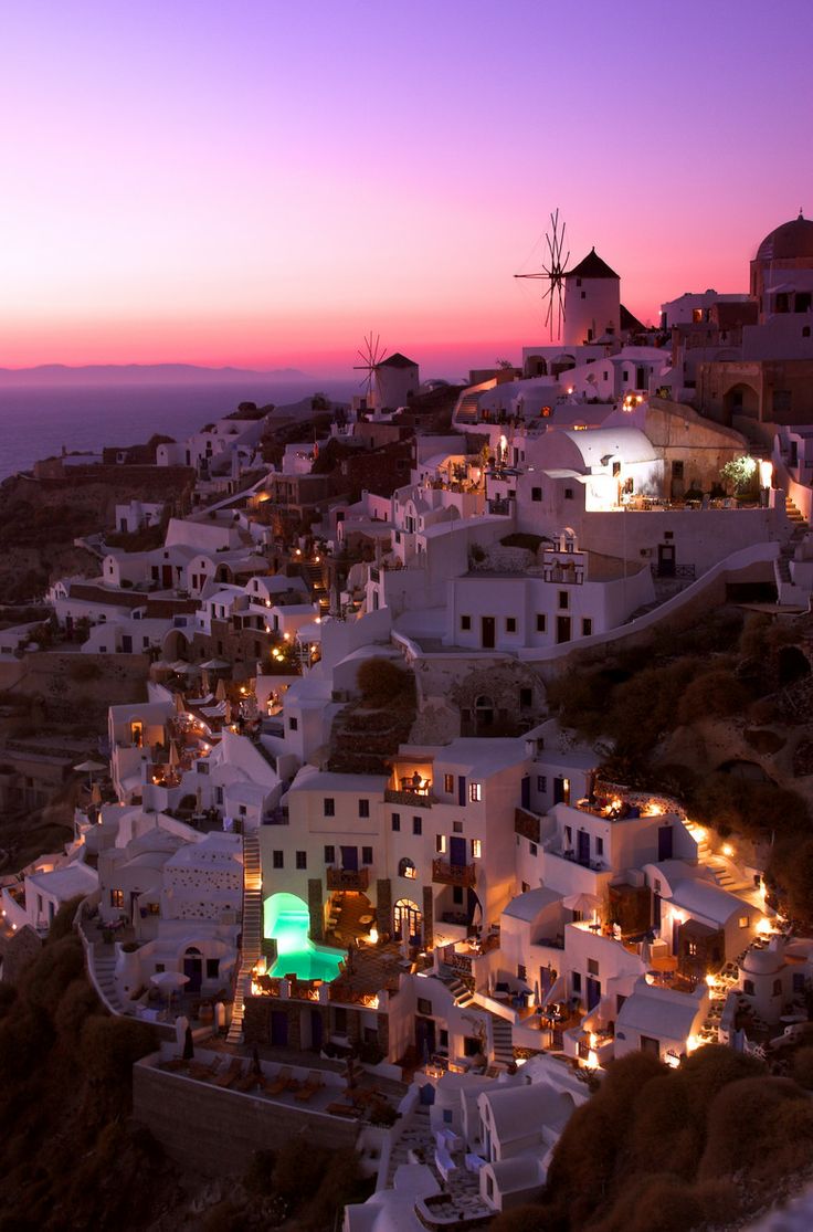 Santorini Sunset by Ollie Taylor / 500px