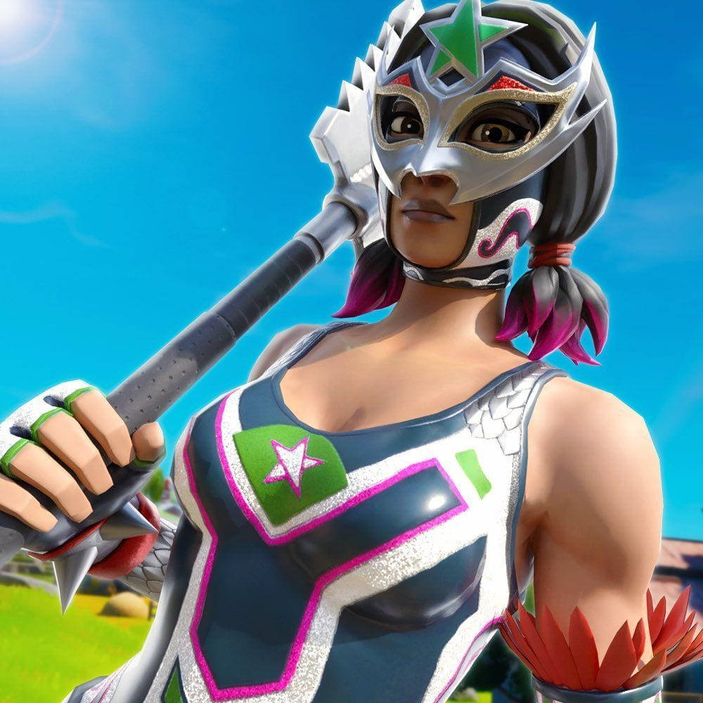 Download Fortnite PFP Dynamo Rare Outfit Wallpaper